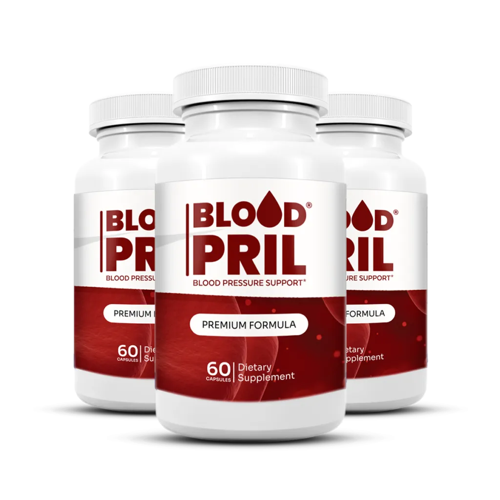 BloodPril supplement bottles