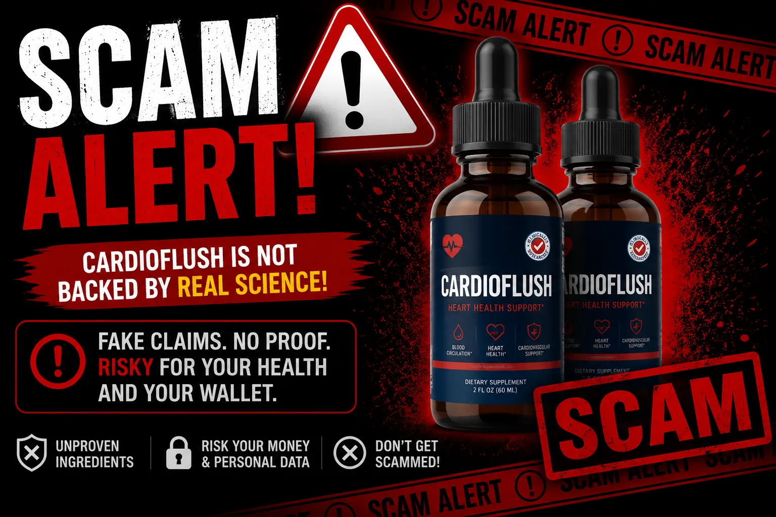 CardioFlush scam alert